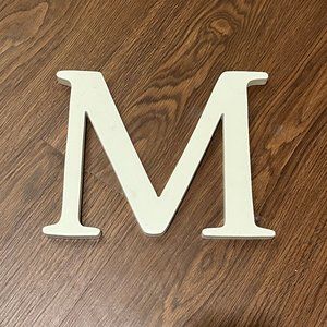Pottery Barn Kids 8" Letter 'M'